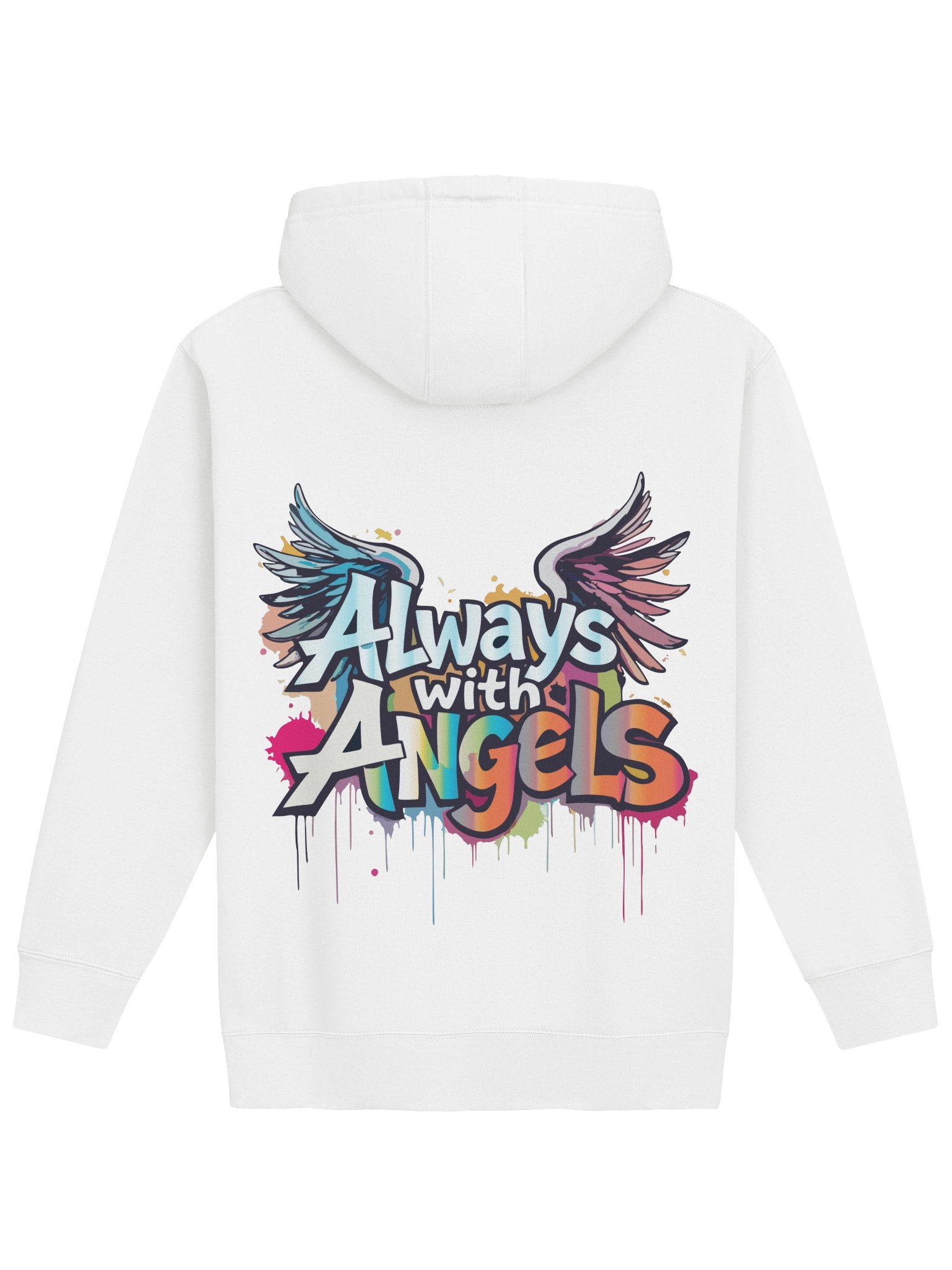 Always with Angels Graffiti Premium Hoodie product image (3)