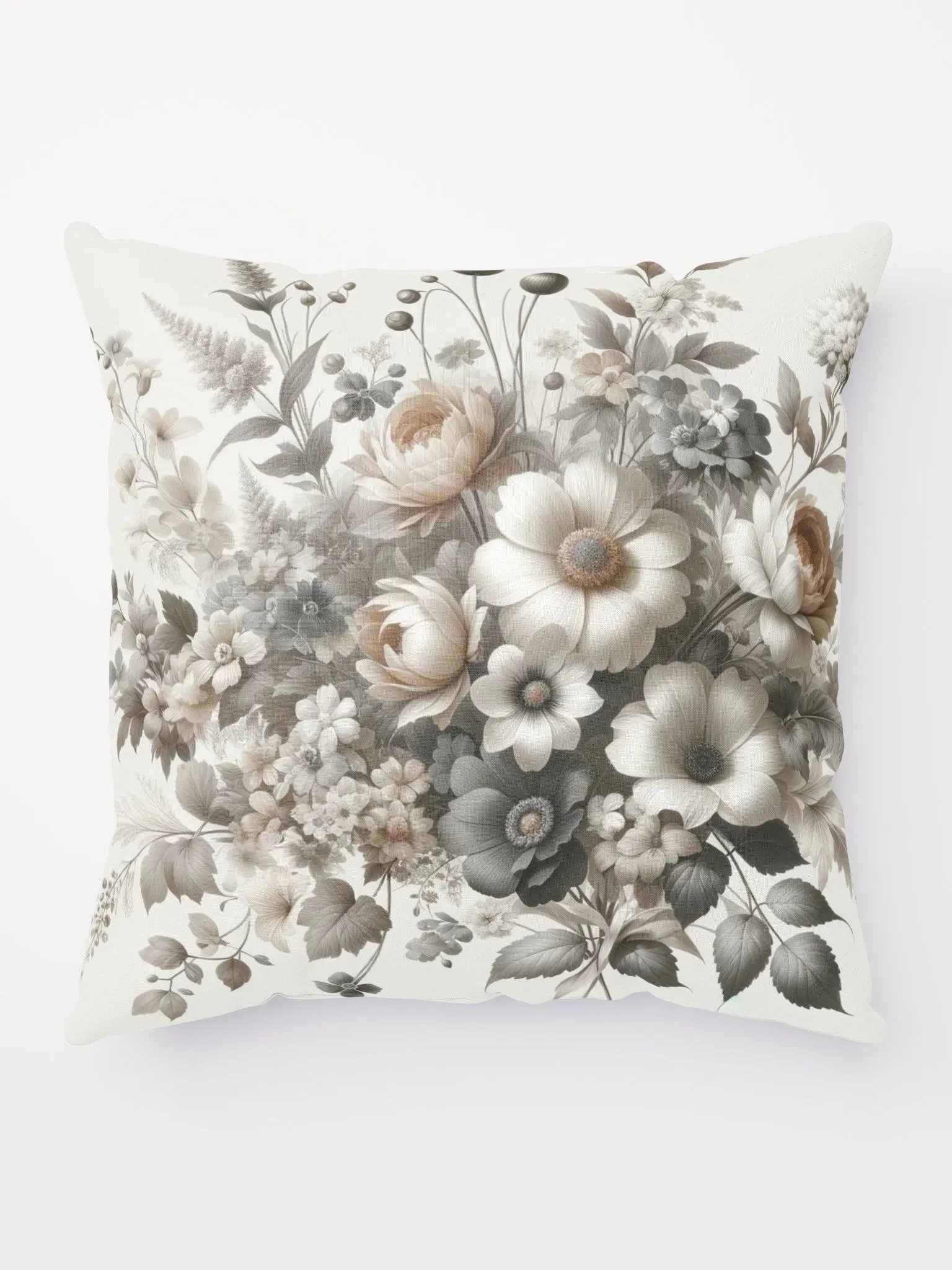 GPT Neutral Botanical Bliss: Accent Pillow product image (10)