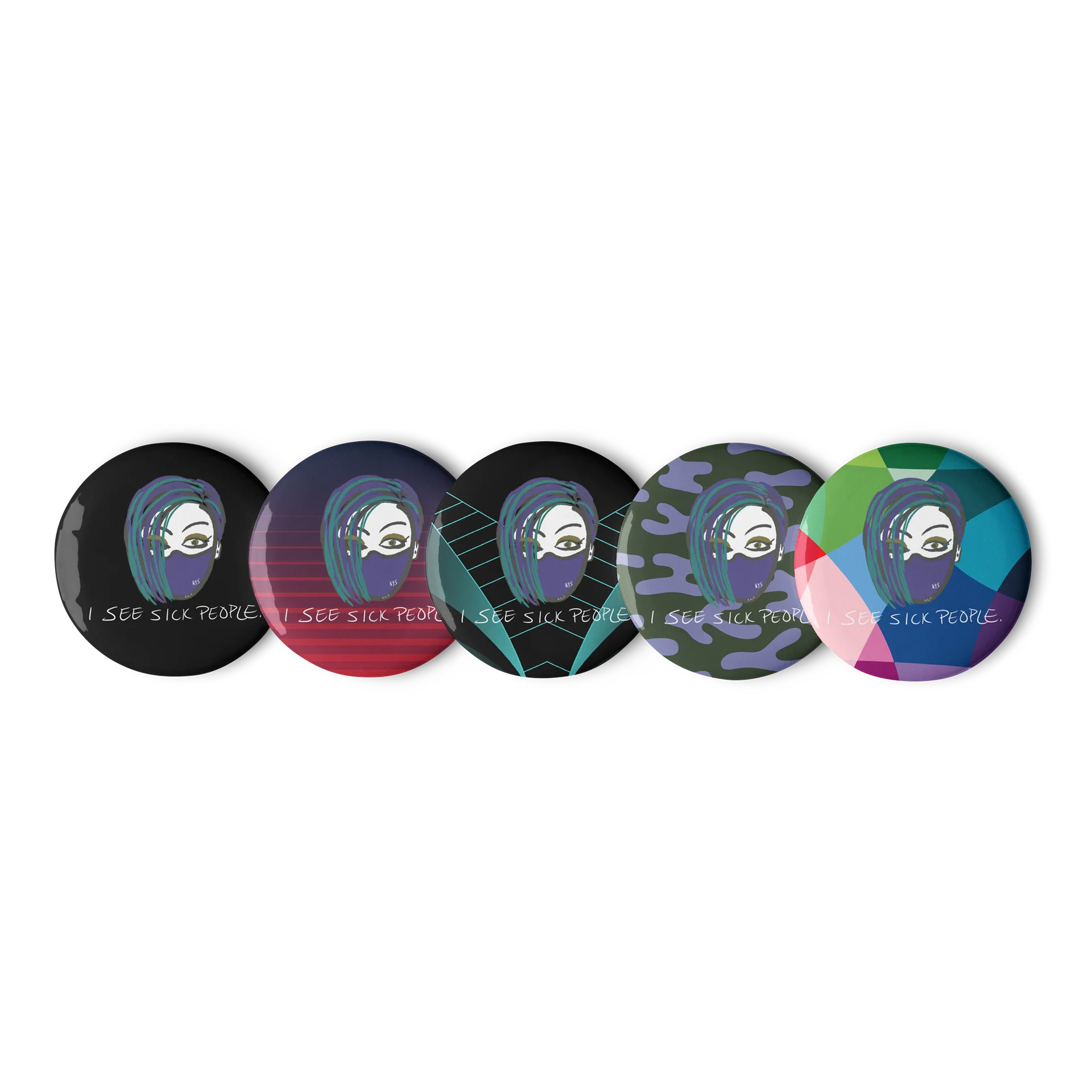 I See Sick People button product image (1)