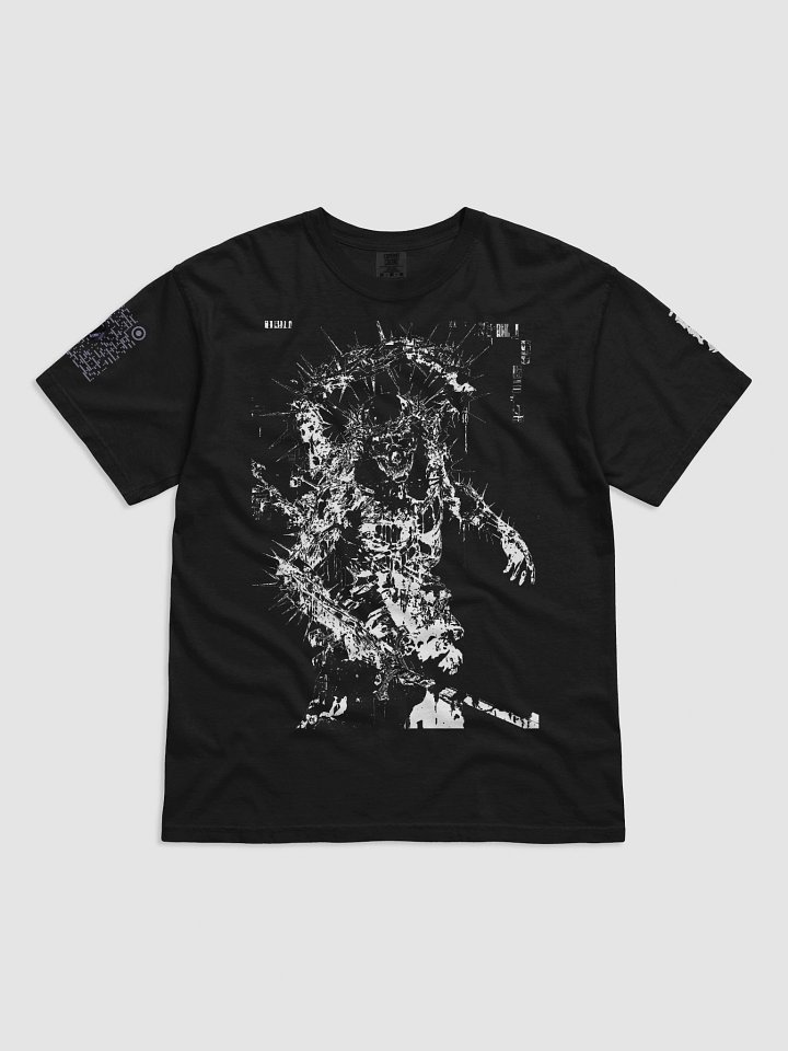 Jesus Christ Revelation 19 Warrior Christian B&W Graphic T-Shirt product image (1)