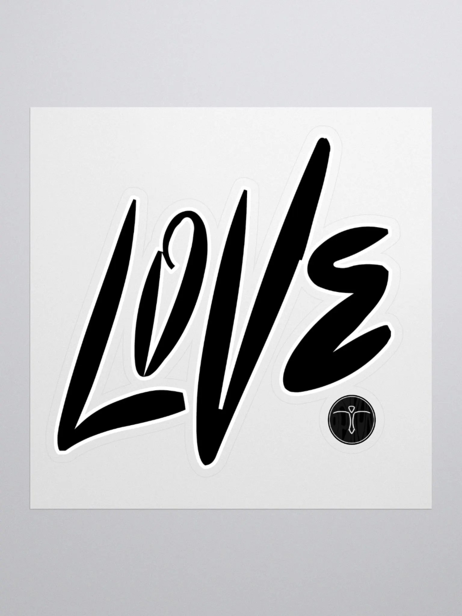 Love - Keep It Simple - Kiss Cut Stickers product image (2)
