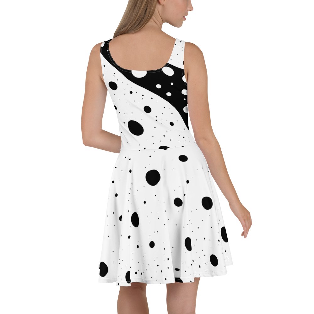 Black Ripple Dot Dress product image (5)