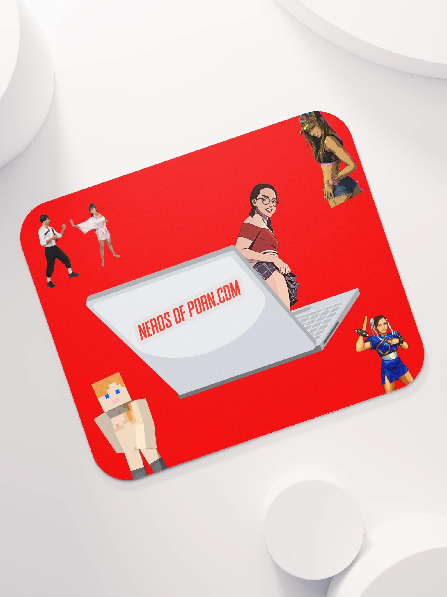 Nerds of Porn Logo Mousepad product image (7)