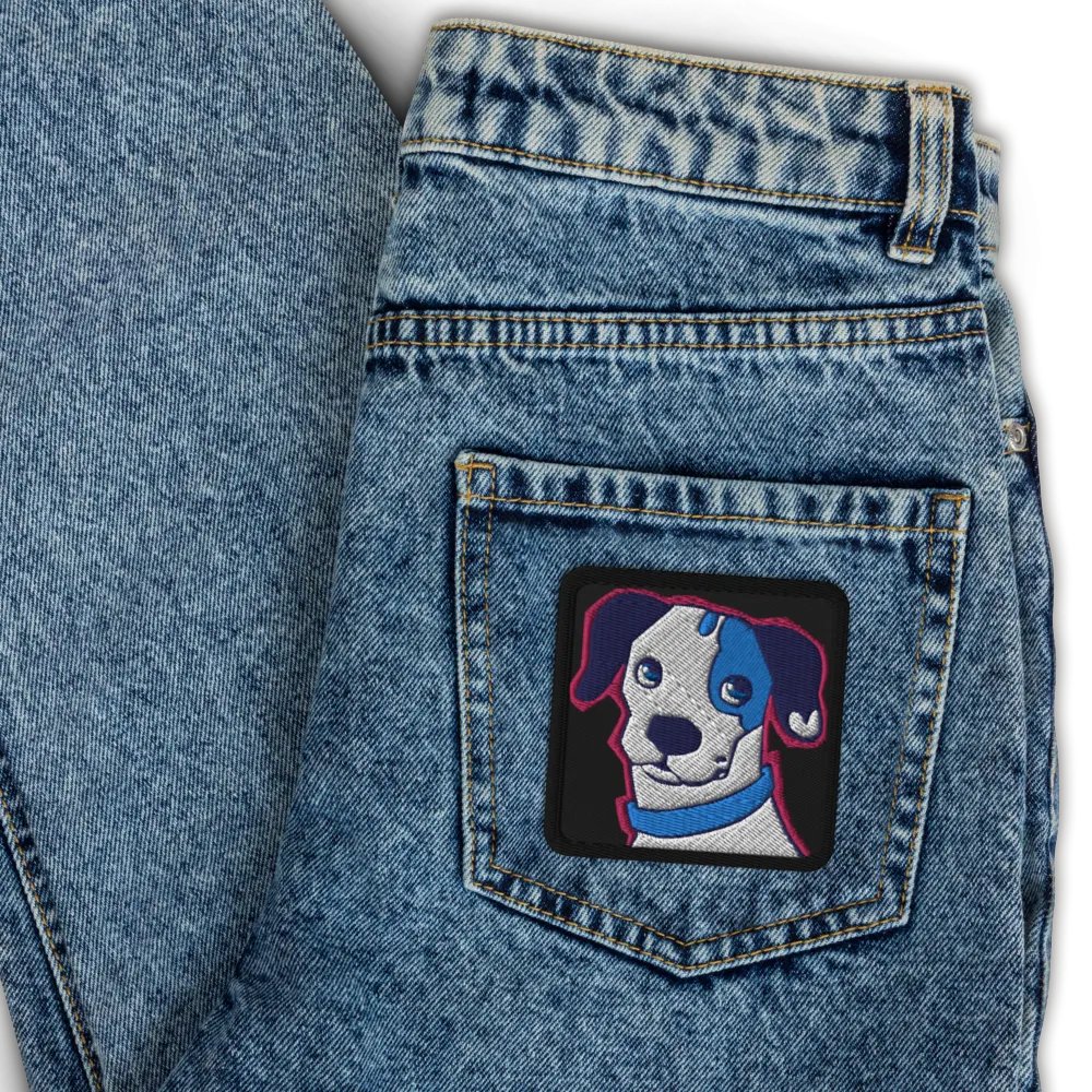 Wylee Dog Embroidered Patch product image (3)