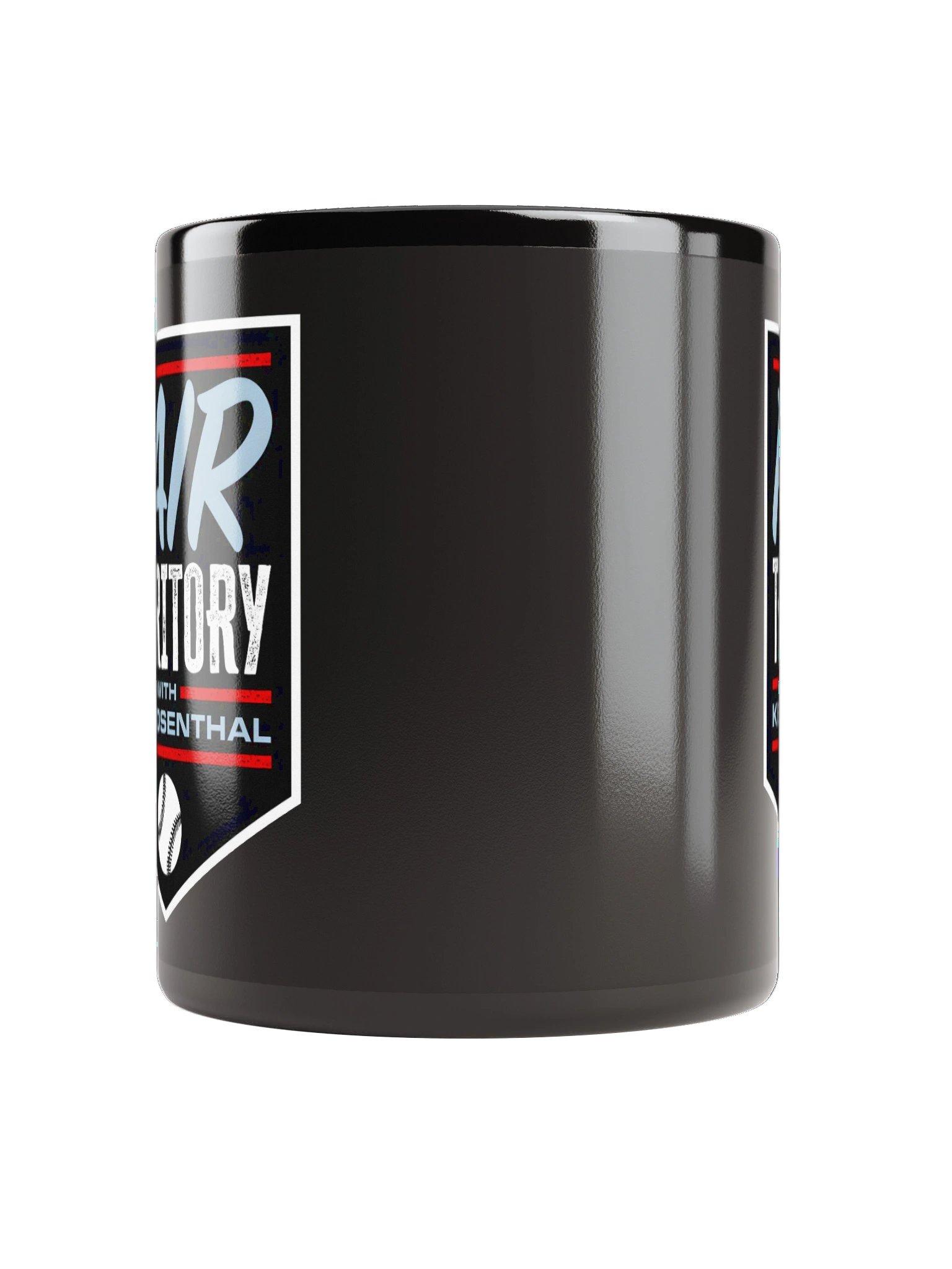 Fair Territory with Ken Rosenthal Glossy Black Mug product image (5)