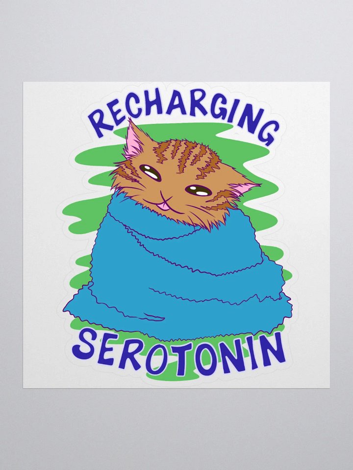 Recharging Serotonin Sticker product image (1)