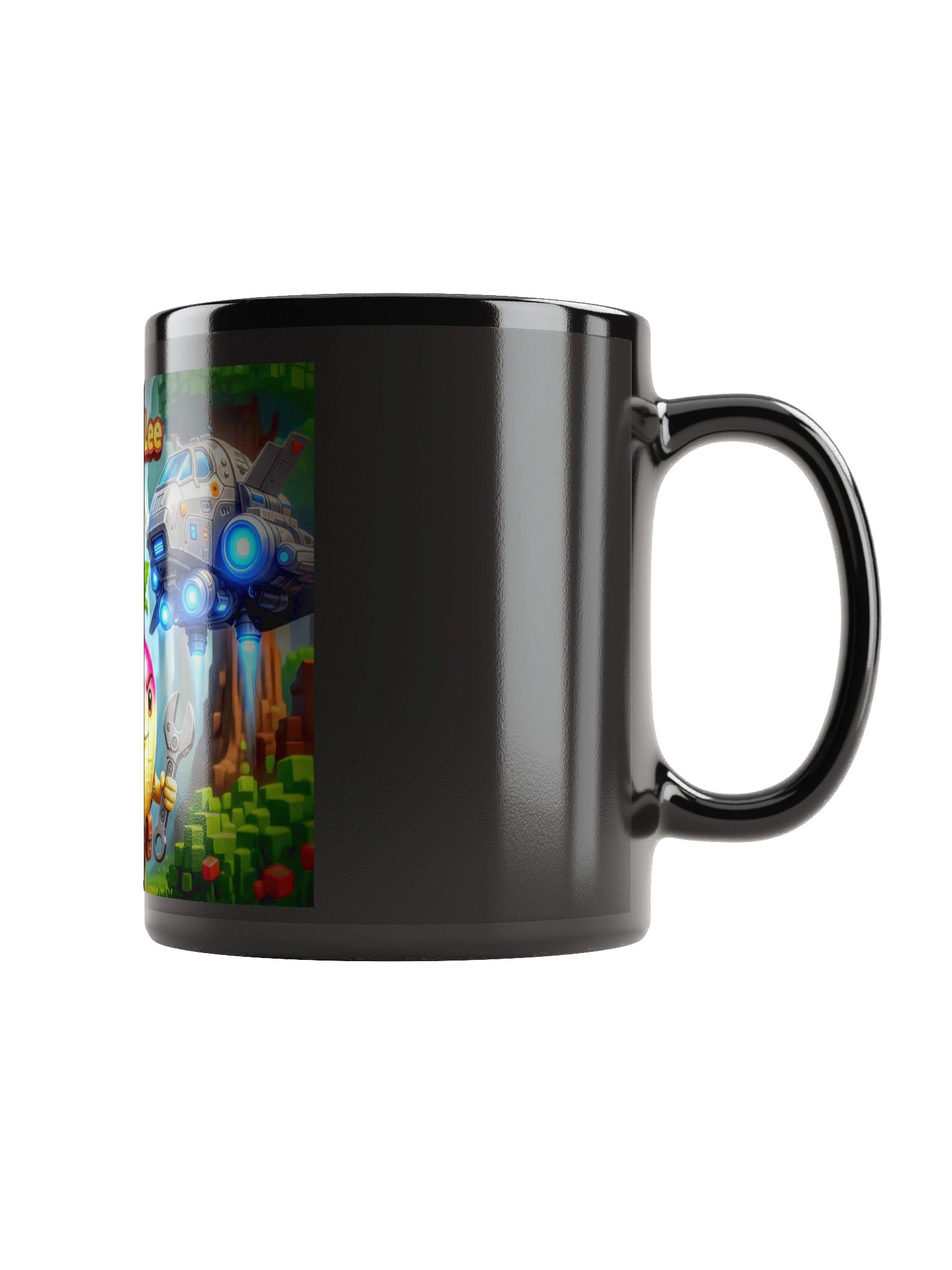 TurnipLee the adventurer black mug product image (2)