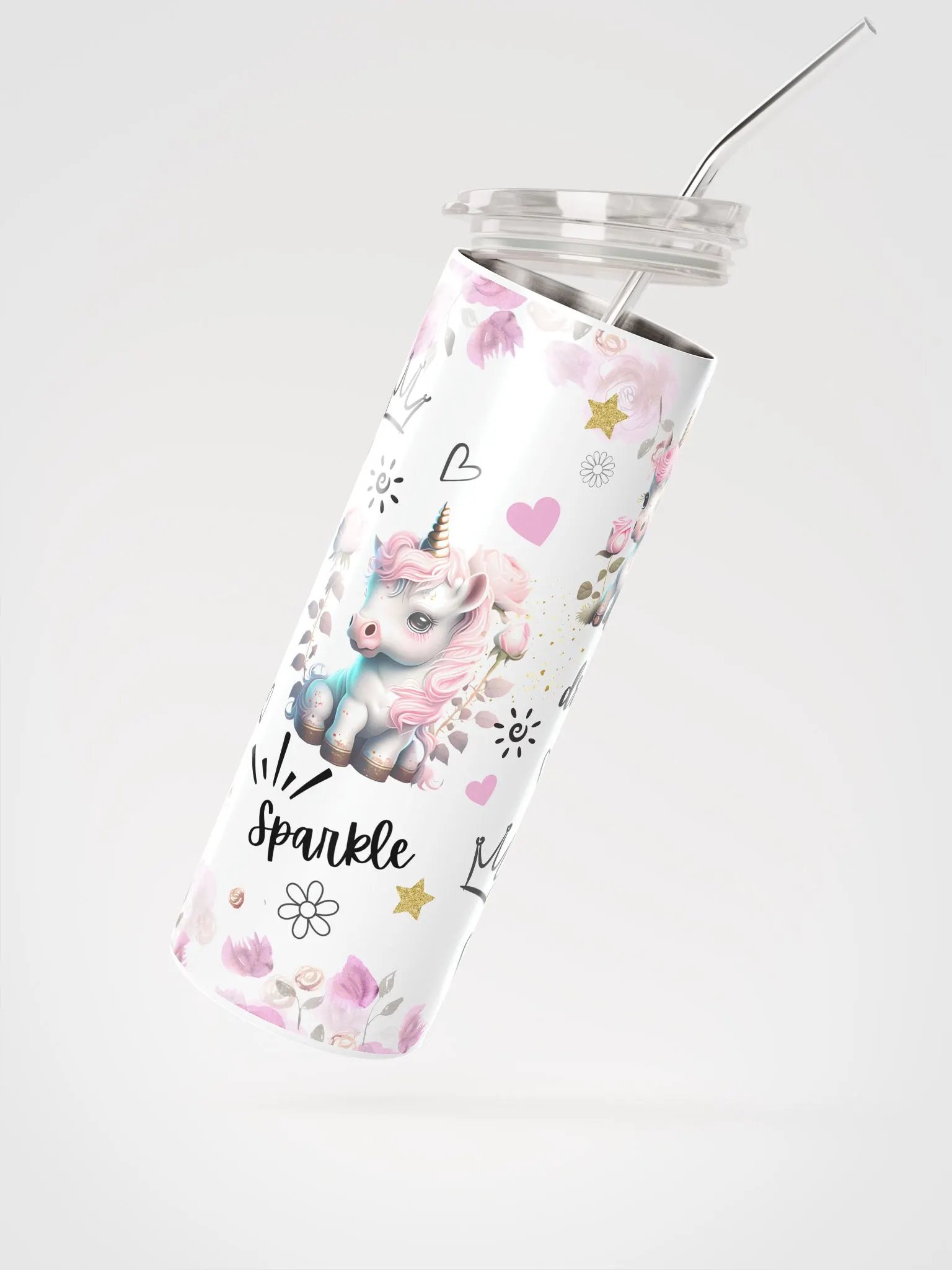 Magical Unicorn Bliss Tumbler: Sip with Enchantment! product image (8)