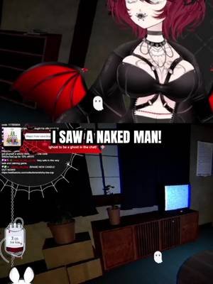 I Just Saw A Naked Man! #scarymoment #gamingreaction #twitch #horror #vtuber