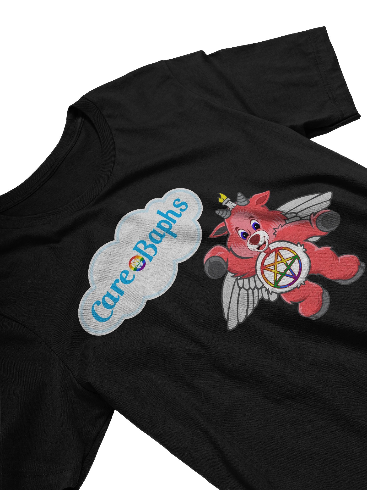 Care Baphs: Stare into the Abyss Parody Tee product image (24)