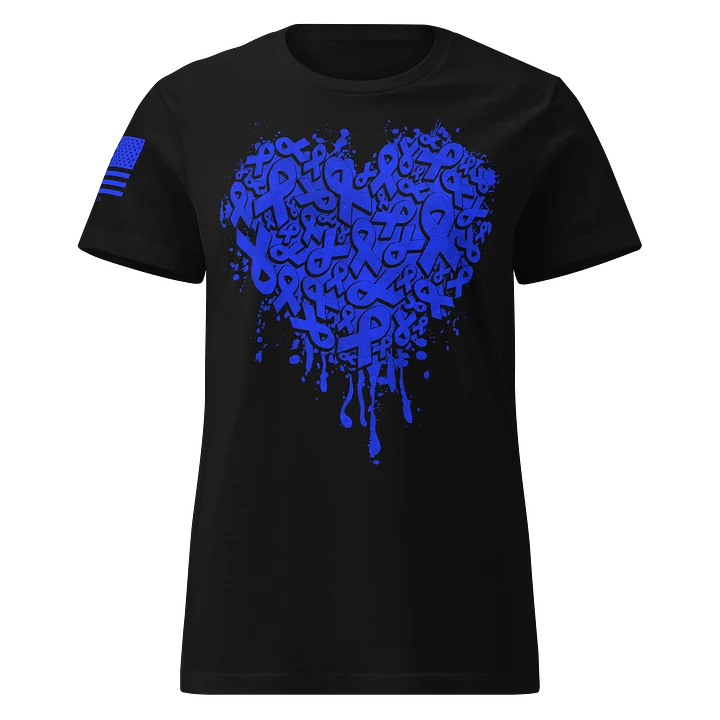 Colon Cancer Awareness: HEART Women's Fit product image (1)