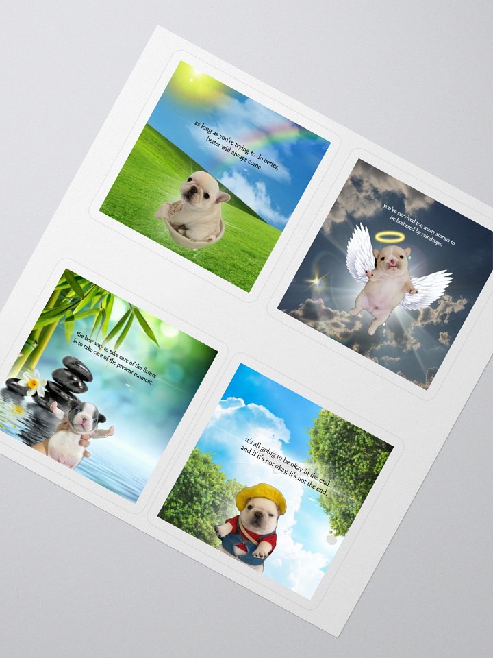pibble love stickers ("5.5 x "5.5) product image (2)