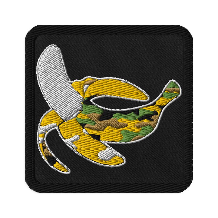 Banana Army Embroidered Patch product image (1)