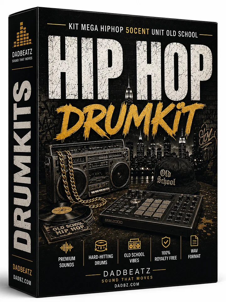 Hip Hop Mega Drum Kit – Old School G-Unit Samples product image (1)