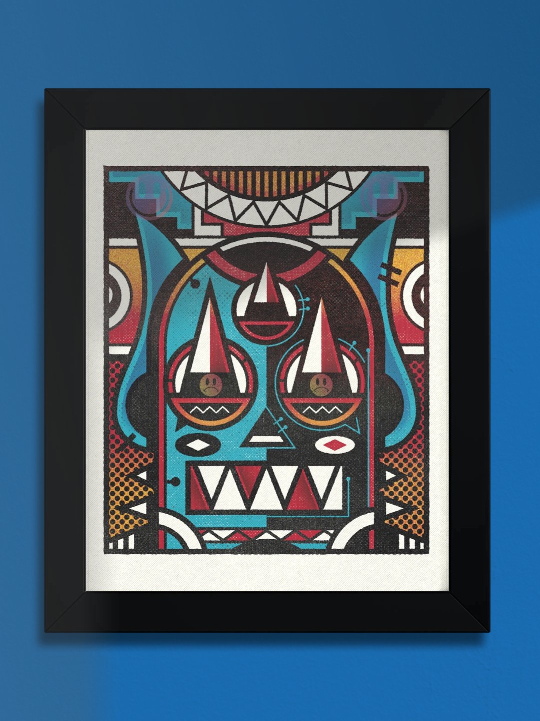 The Elephant Man In The Room | Framed Print product image (1)