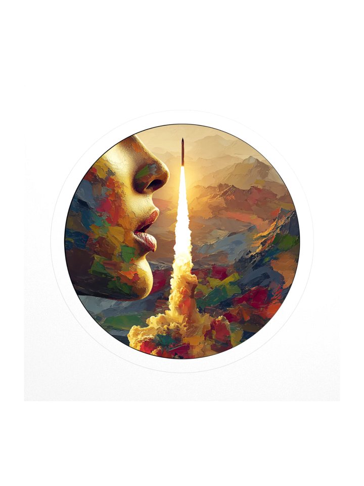 Liftoff Bliss Sticker product image (1)