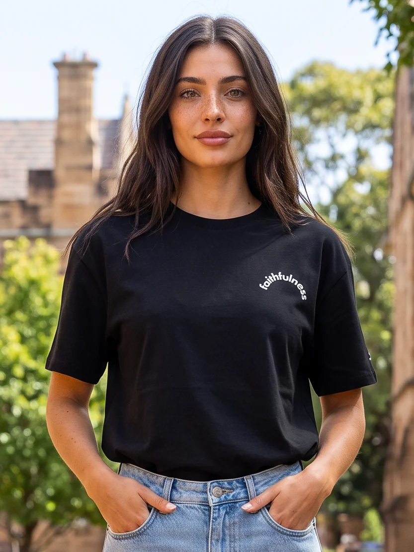 T-Shirt Faithfulness - White product image (1)
