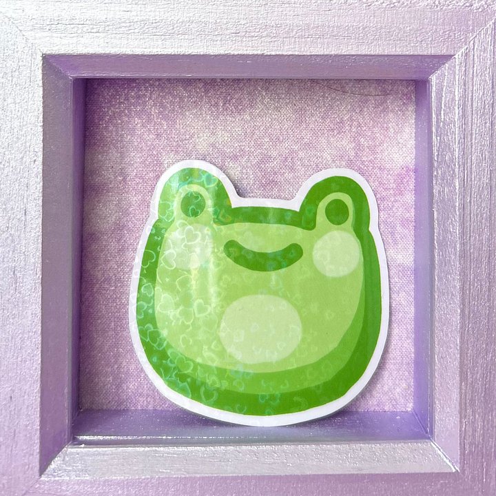2.5" Green Marty Sticker product image (2)
