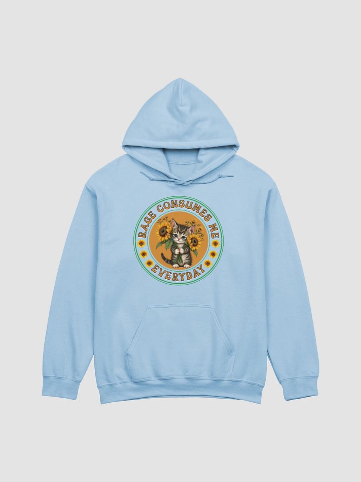 Rage Consumes Me Everyday Cat Sunflowers Hoodie product image (25)