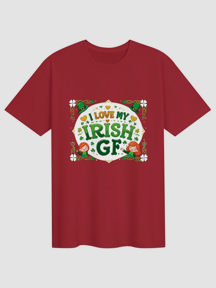 I Love My Irish GF – Cute & Proud Irish Romance Design product image (3)