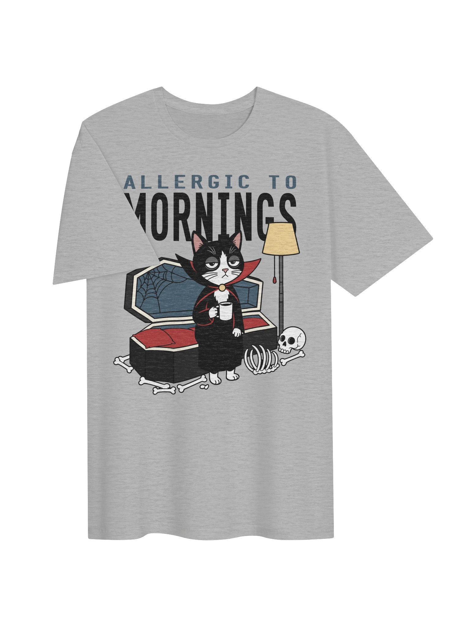 Allergic to Mornings Tee product image (54)