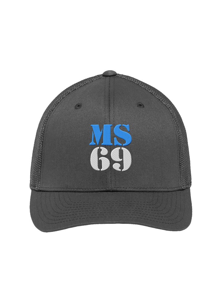 MS69 - Flexfit Trucker Hat Blue/White product image (1)