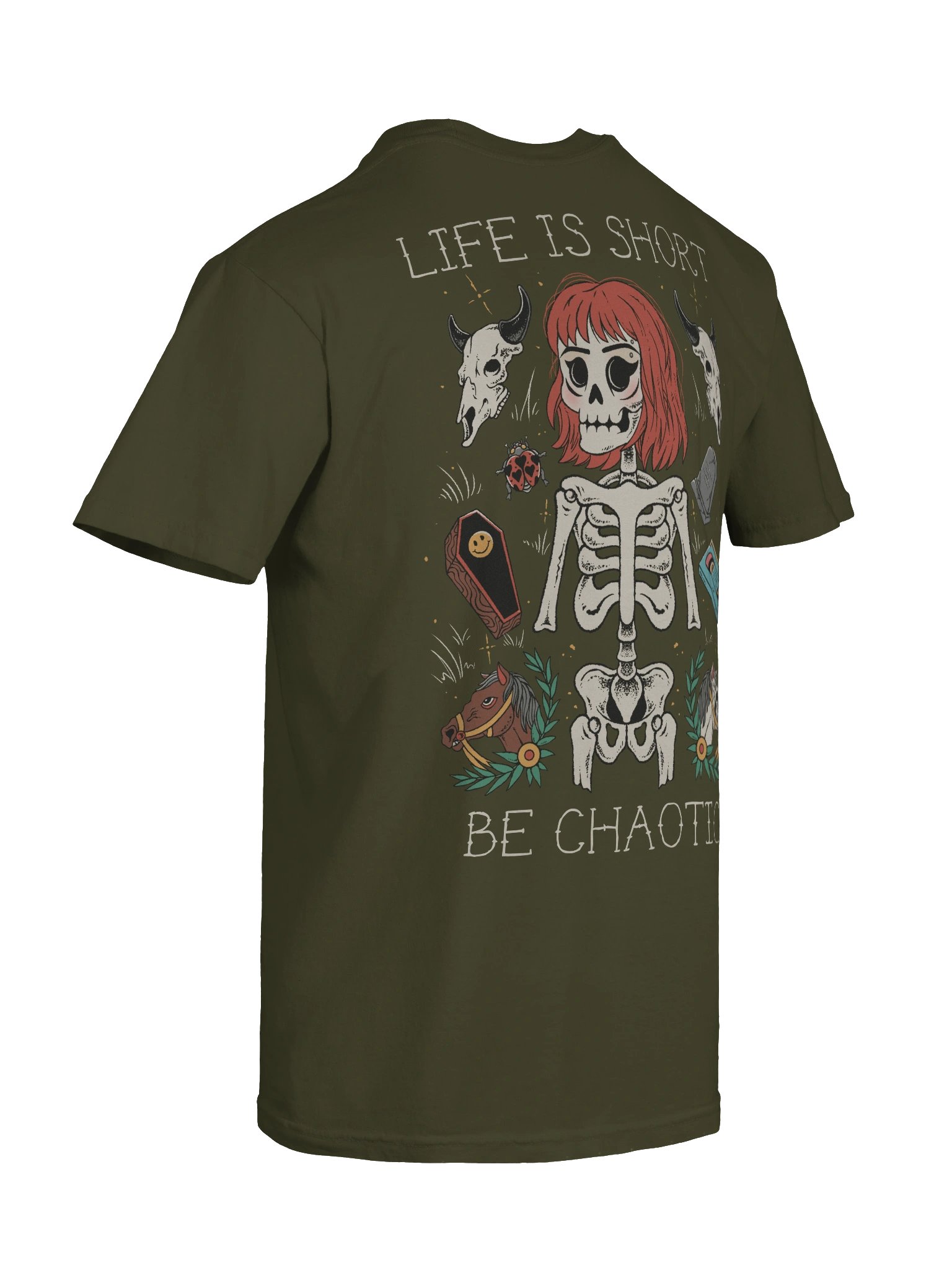 Life is Short, Be Chaotic Tee product image (20)