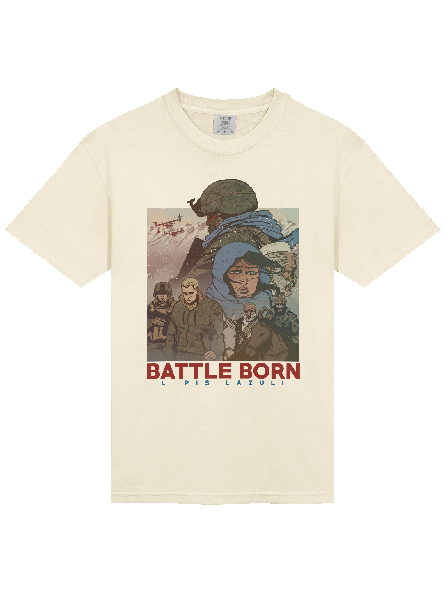 Battle Born: Lapis Lazuli Tee product image (3)