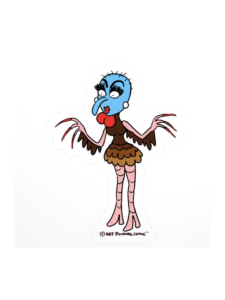 Turkey Woman™ Sticker product image (1)