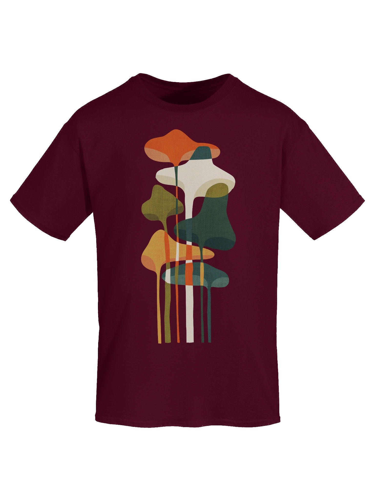 Wild mushrooms graphic t-shirt product image (19)