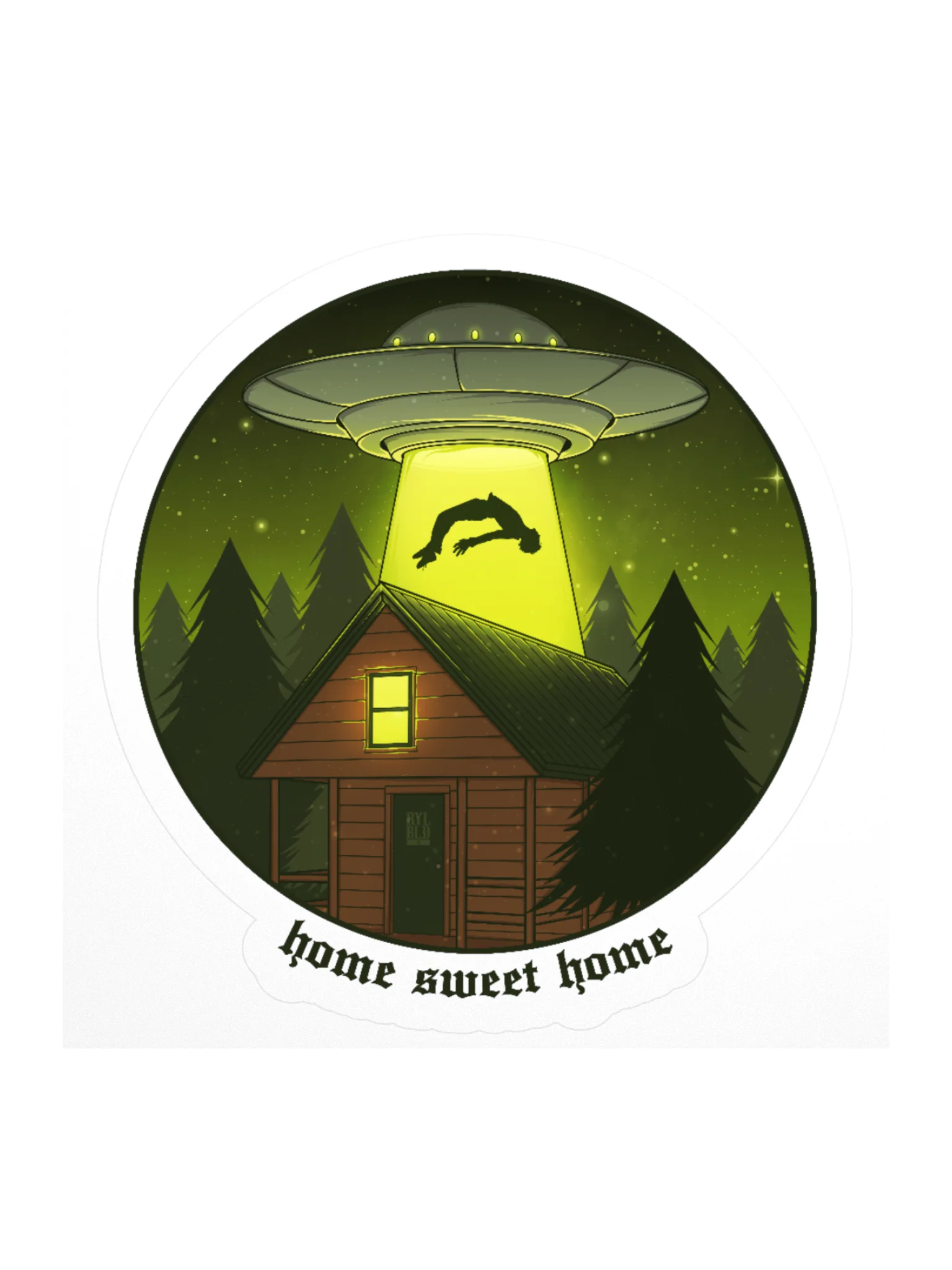 Home Sweet Home Kiss Cut Stickers product image (1)