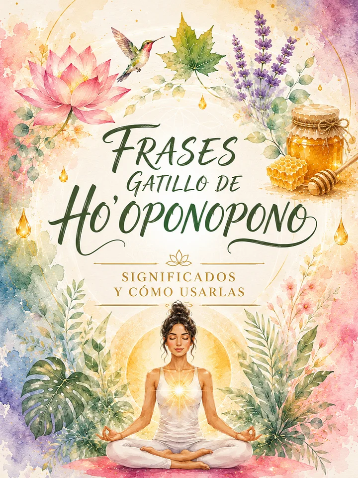 🌻 Colección Premium de Cartas de Ho'oponopono | 36 Palabras Gatillo Ilustradas + Guía Completa en PDF product image (1)