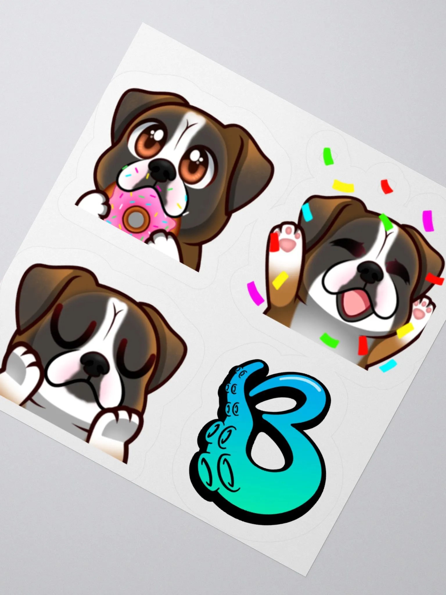 Moose sticker sheet product image (2)