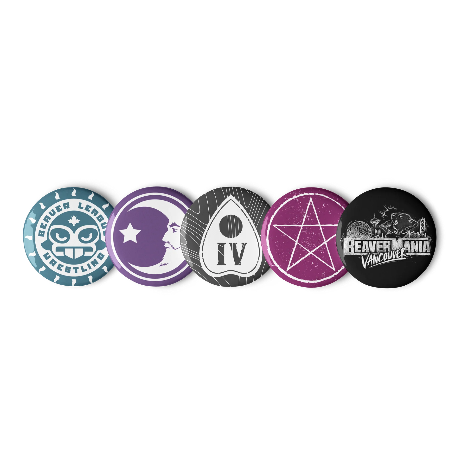 BeaverMania IV Pin Set product image (1)