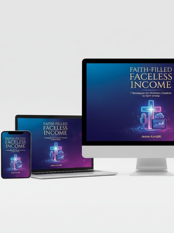 7 Proven Ways To Earn Online As A Christian Content Creator—Faithfilled Faceless Income product image (2)