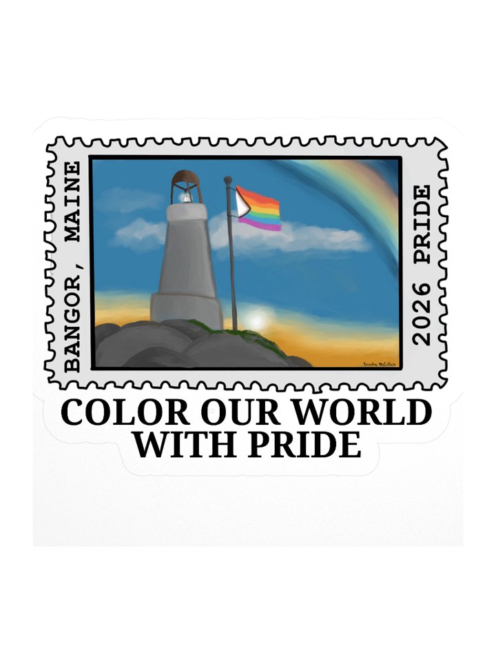2026 Lighthouse Sticker - Indoor use only product image (1)