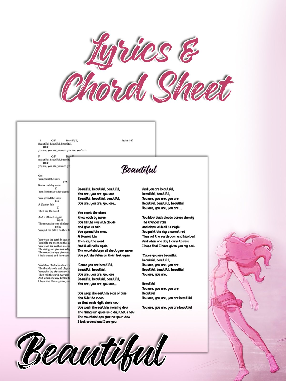 Beautiful Lyrics & Chord Sheets product image (1)