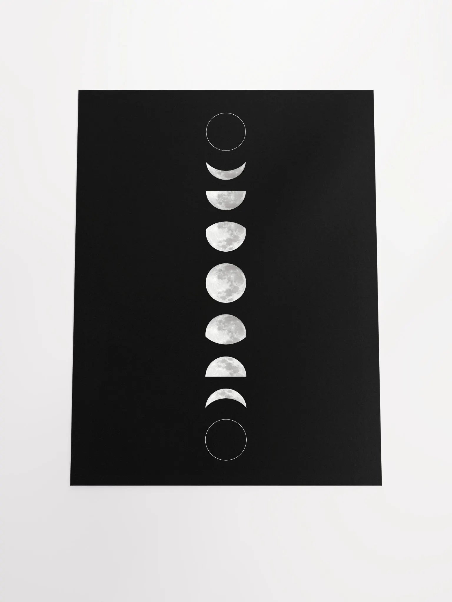 Moon phase poster print product image (4)