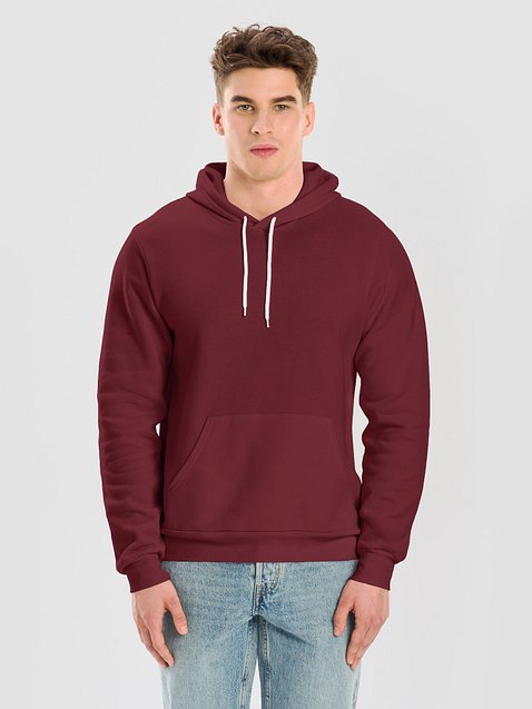 Photo showing Bella+Canvas Supersoft Hoodie