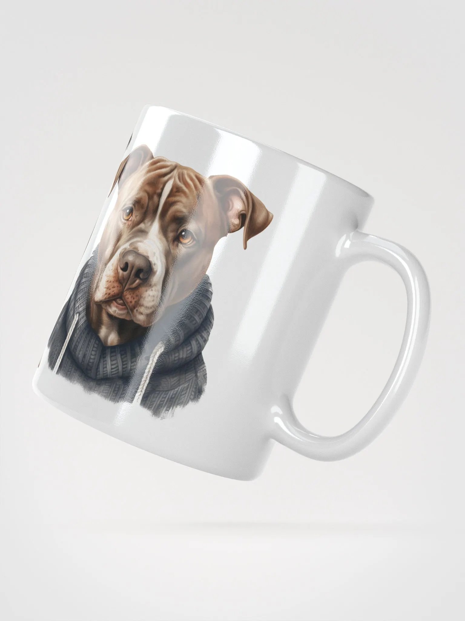Patriotic Pups White Glossy Mug product image (3)
