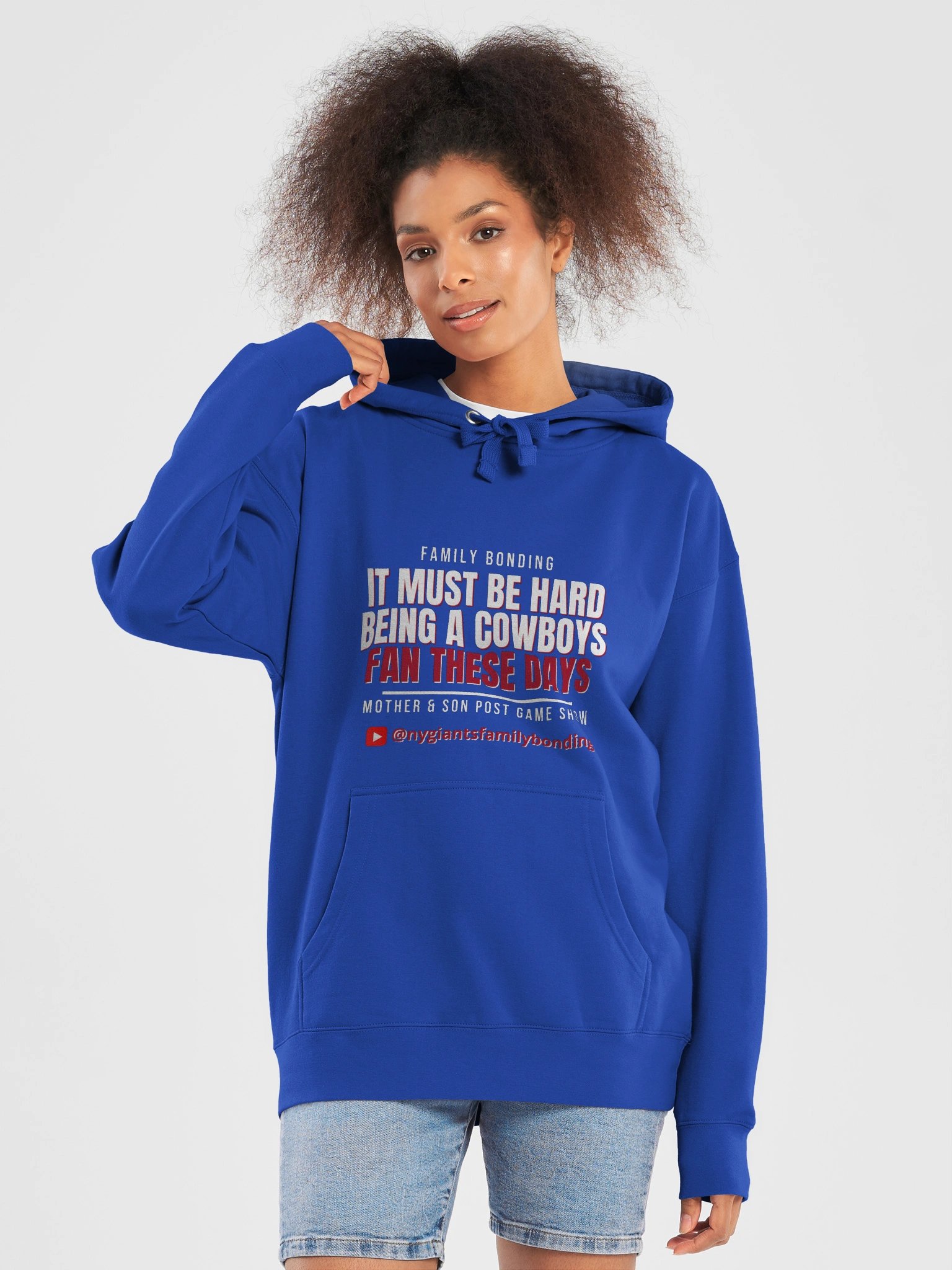 2026 Cowboys Hater Edition - It Must Be Hard Being a Cowboys Fan These Days- Family Bonding Premium Super Fan Hoodie product image (1)