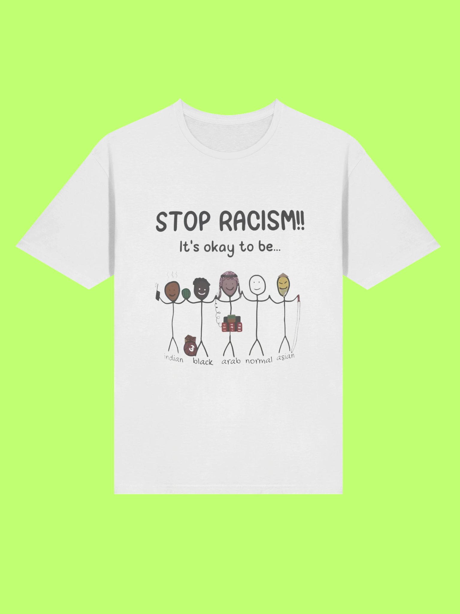 Stop Racism It’s Okay To Be Shirt product image (197)