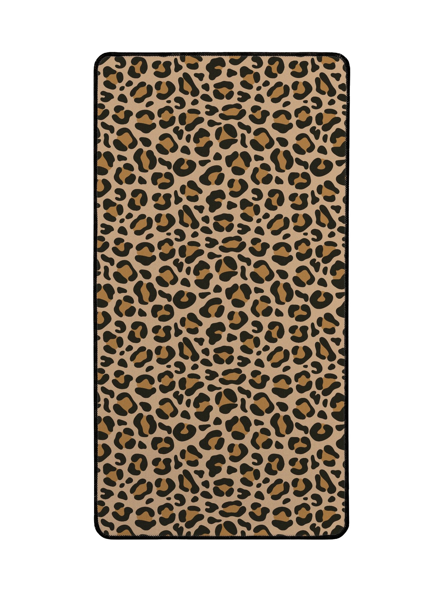 Stylish Custom Leopard Print Desk Mat for Your Workspace product image (2)