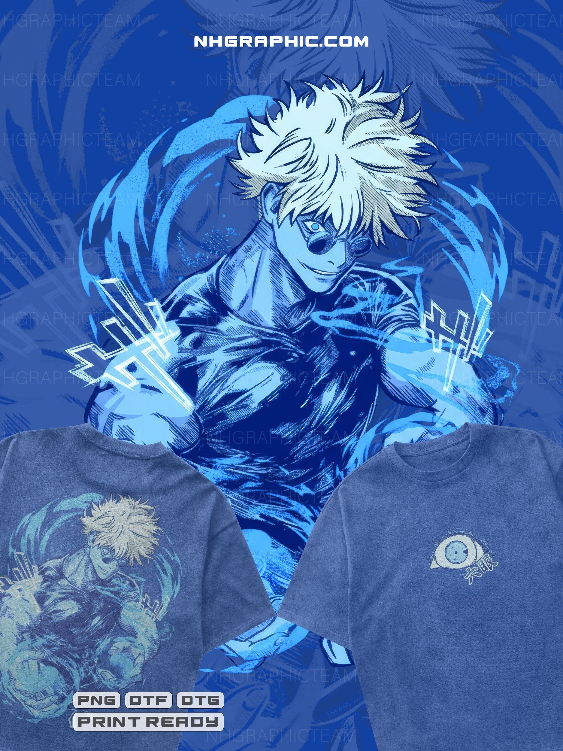 9-Piece 2026 Jujutsu Kaisen Front & Back PNGs product image (5)