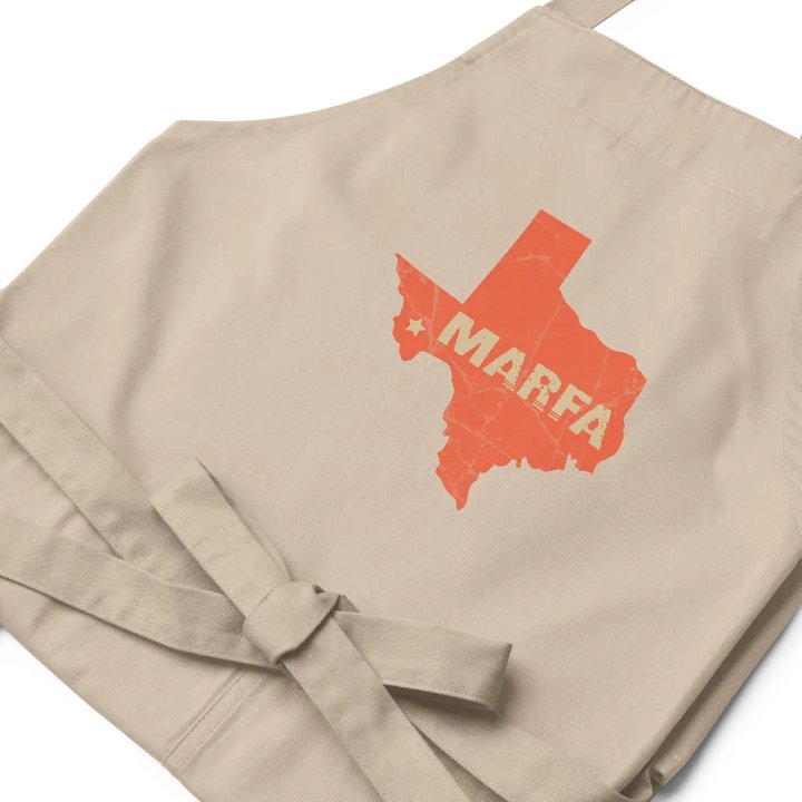 Marfa Cotton Twill Apron product image (2)
