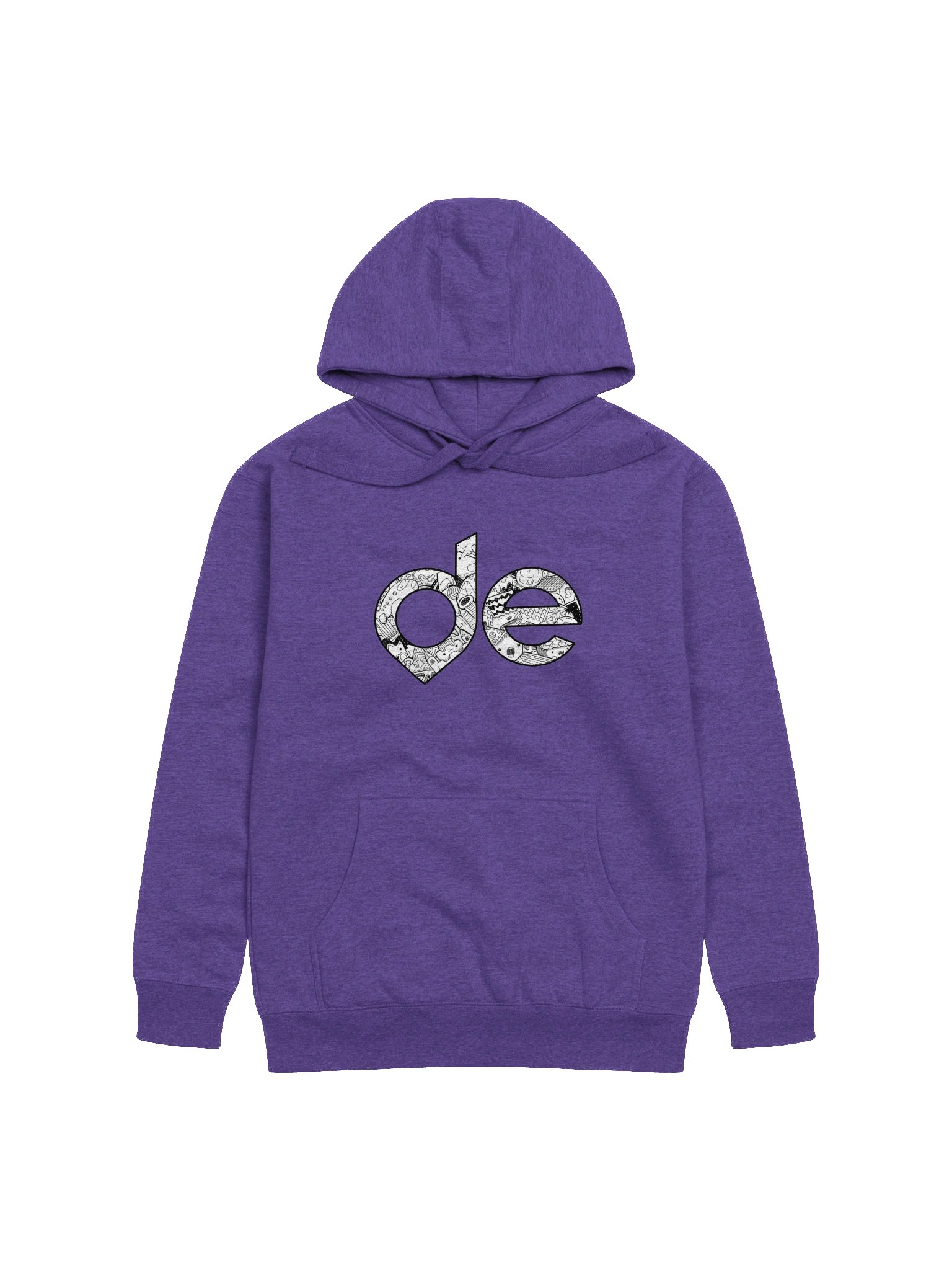 De Logo Patterned Hoodie product image (7)