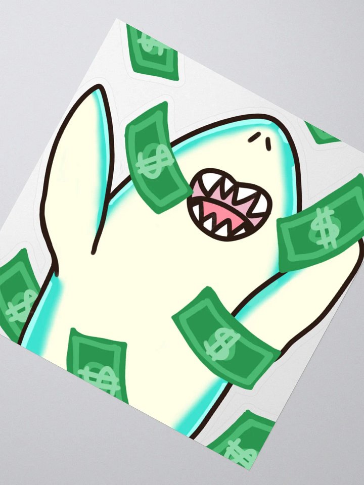 Shark Money Sticker product image (4)