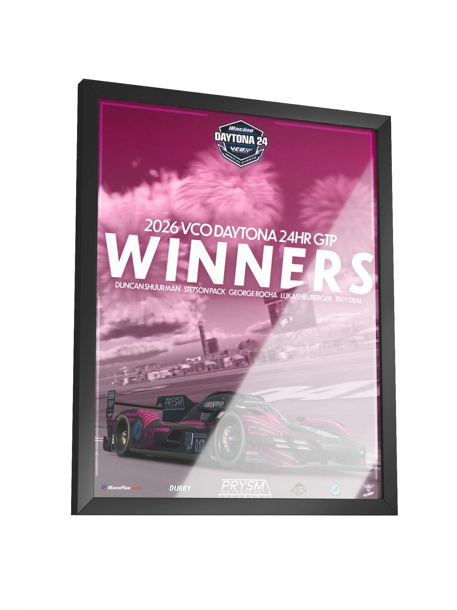 2026 Daytona 24hr GTP Win Poster product image (3)