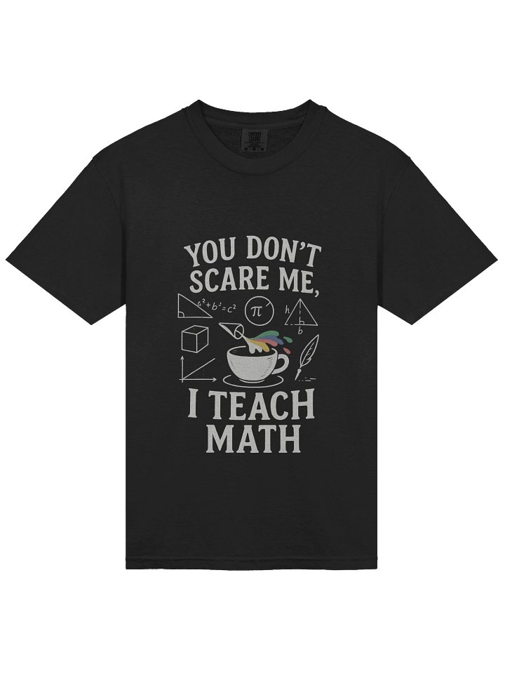 Math Teacher's Comfort Tee product image (2)