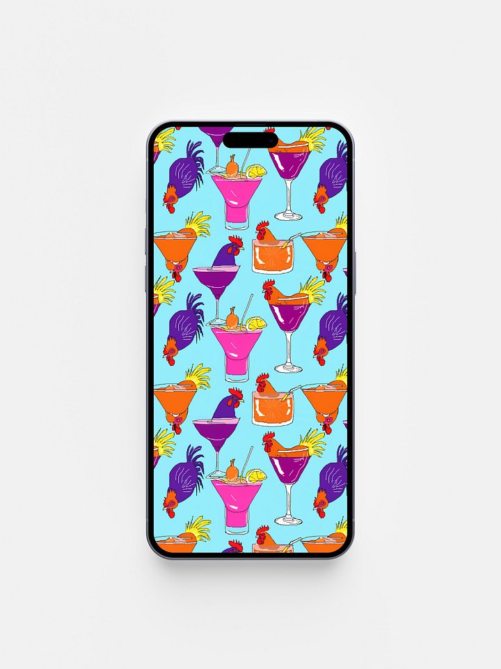 Cocktails pattern product image (1)